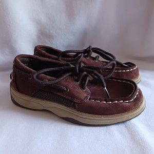 SPERRY Top-Sider Loafers Intrepid Brown Size 9.5 Boys CB25328A